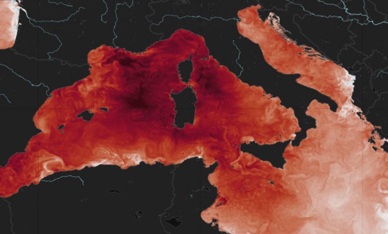 ondata di caldo mediterraneo estate 2022