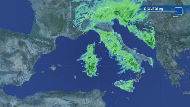 meteo giovedì maltempo allerta oggi