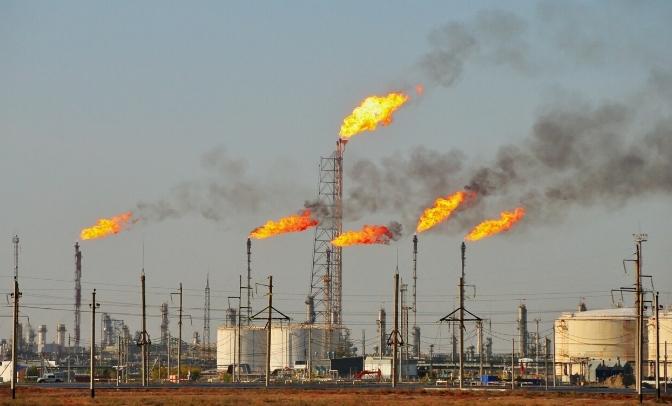 petrolio gas flaring iraq salute