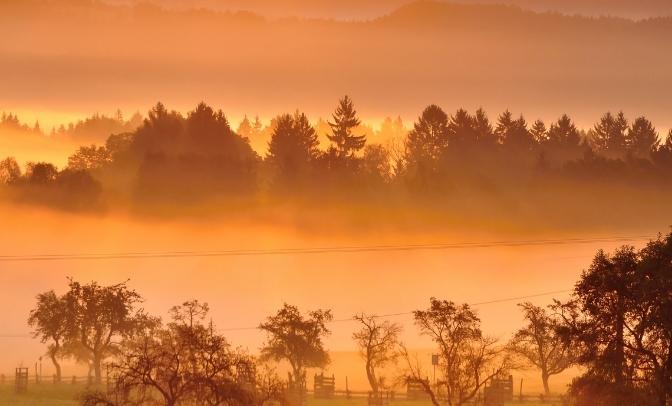 meteo ottobre sole nebbia