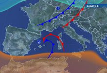 meteo weekend sabato
