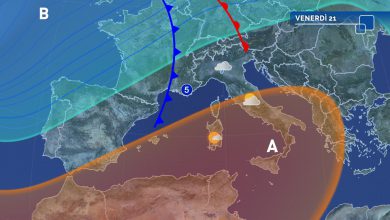 quando arriva il freddo meteo