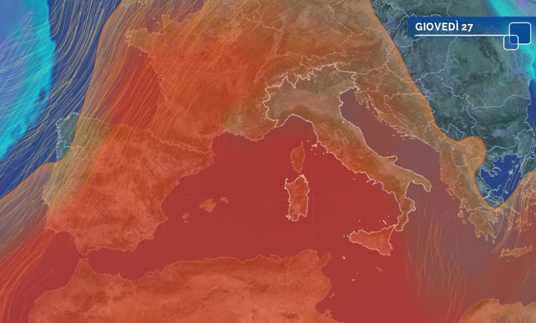 meteo caldo anomalo