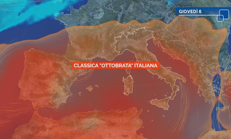 smog caldo ottobrata meteo