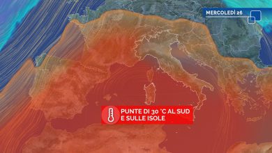 caldo quando finirà