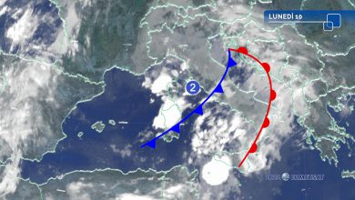 meteo lunedì