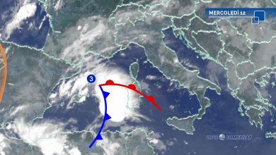 meteo mercoledì