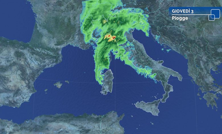 meteo pioggia maltempo