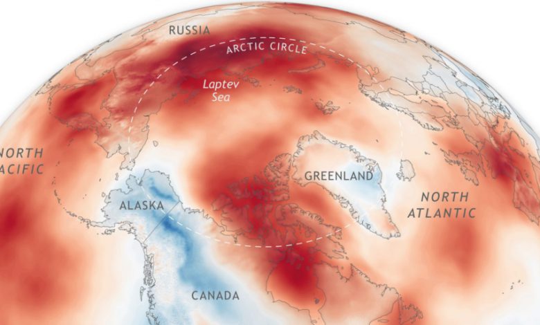 artico cambiamenti climatici