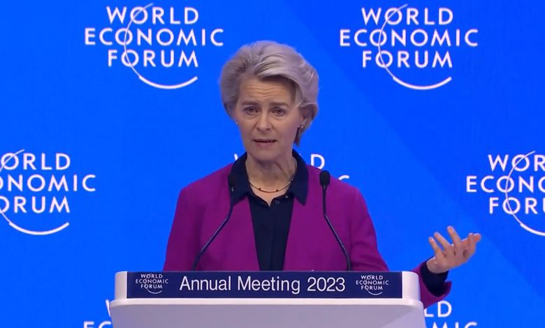ursula von del leyen ue Net-Zero Industry Act industria green fondo sovranità