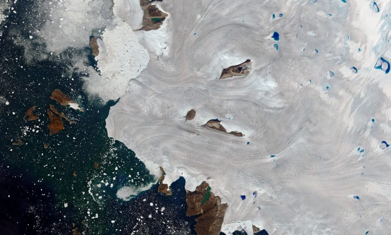 groenlandia senza ghiaccio temperature