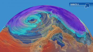 meteo anticiclone gennaio neve vento pioggia