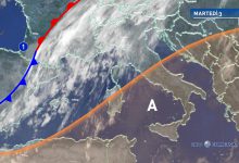 meteo martedì