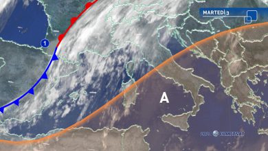 meteo martedì
