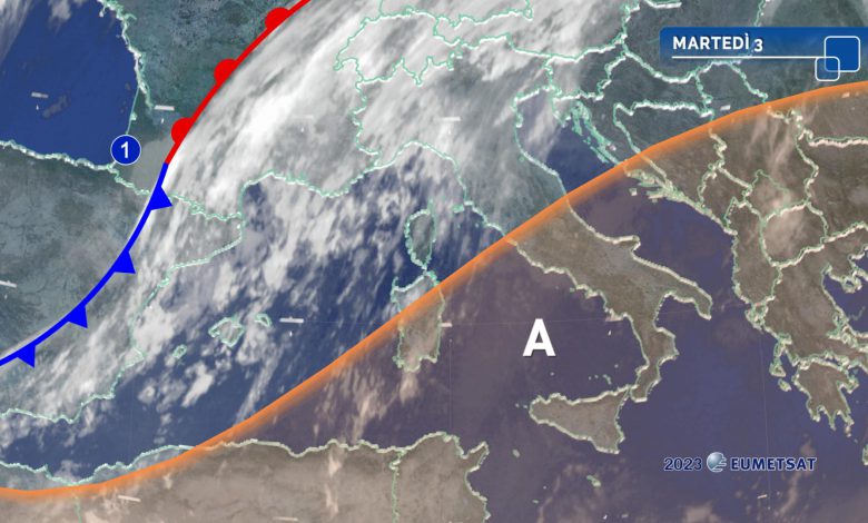 meteo martedì