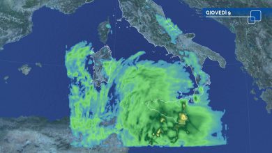meteo giovedì