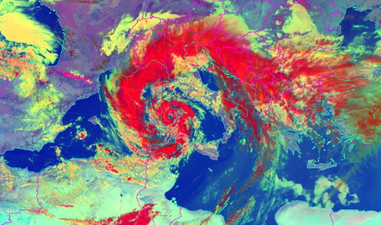 medicane uragani mediterraneo tlc cicloni italia