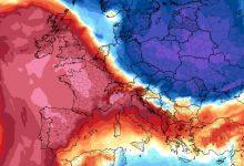 meteo caldo ottobre europa