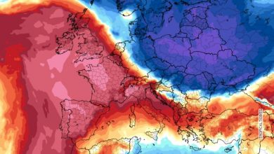 meteo caldo ottobre europa