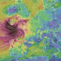 tempesta ciaran europa vento