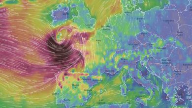 tempesta ciaran europa vento