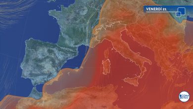 caldo meteo temporali