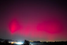 Aurora boreale Italia
