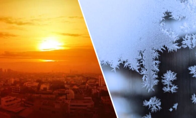 temperature estreme clima